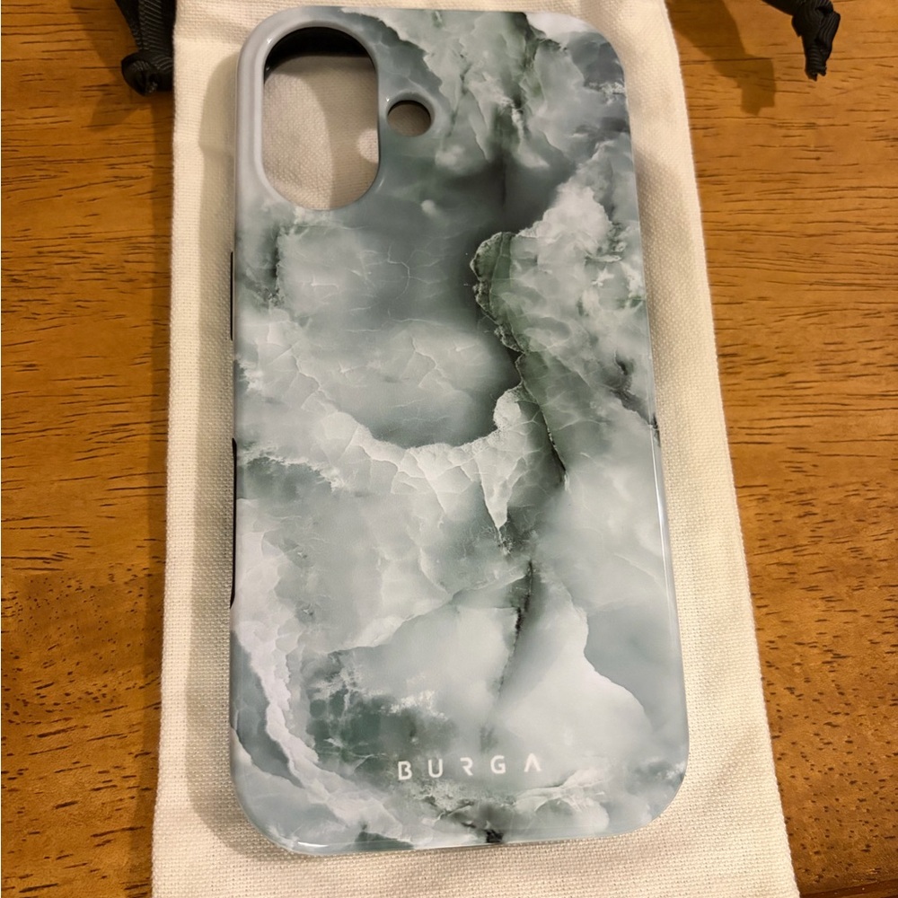 iPhone 17 Green Marble Phone Case - Protective Stylish Cover